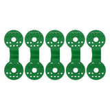 50pcs Shade Cloth Clips Round Ageing Resistant Plastic Sun Shade Net Clip for Bird Netting Gardening Shade Cloth Green