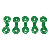 50pcs Shade Cloth Clips Round Ageing Resistant Plastic Sun Shade Net Clip for Bird Netting Gardening Shade Cloth Green