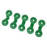 50pcs Shade Cloth Clips Round Ageing Resistant Plastic Sun Shade Net Clip for Bird Netting Gardening Shade Cloth Green