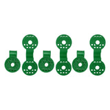 50pcs Shade Cloth Clips Round Ageing Resistant Plastic Sun Shade Net Clip for Bird Netting Gardening Shade Cloth Green