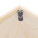 Hexagonal Bee House Wooden Bee Box Home Hotel Attract Peaceful Bee Pollinators Enhance Garden Productivity