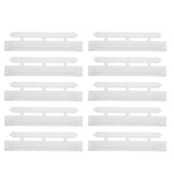 10pcs Plastic Beetle Blaster Beehive Beekeeping Tools Reusable Clear Hive Beetle Traps Buckle Design