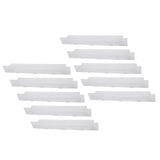 10pcs Plastic Beetle Blaster Beehive Beekeeping Tools Reusable Clear Hive Beetle Traps Buckle Design