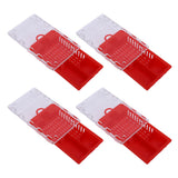 10pcs Queen Bee Cage Plastic Queen Bee Transporting Catcher Beekeeping Supplies Beekeeper Equipment Red