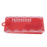 10pcs Queen Bee Cage Plastic Queen Bee Transporting Catcher Beekeeping Supplies Beekeeper Equipment Red