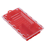 10pcs Queen Bee Cage Plastic Queen Bee Transporting Catcher Beekeeping Supplies Beekeeper Equipment Red