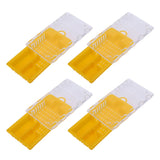 10pcs Queen Bee Cage Plastic Queen Bee Transporting Catcher Beekeeping Supplies Beekeeper Equipment Yellow