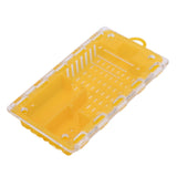 10pcs Queen Bee Cage Plastic Queen Bee Transporting Catcher Beekeeping Supplies Beekeeper Equipment Yellow