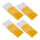 10pcs Queen Bee Cage Plastic Queen Bee Transporting Catcher Beekeeping Supplies Beekeeper Equipment Yellow