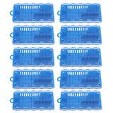 10pcs Queen Bee Cage Plastic Queen Bee Transporting Catcher Beekeeping Supplies Beekeeper Equipment Blue