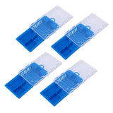 10pcs Queen Bee Cage Plastic Queen Bee Transporting Catcher Beekeeping Supplies Beekeeper Equipment Blue