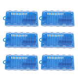 10pcs Queen Bee Cage Plastic Queen Bee Transporting Catcher Beekeeping Supplies Beekeeper Equipment Blue