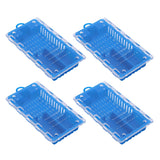 10pcs Queen Bee Cage Plastic Queen Bee Transporting Catcher Beekeeping Supplies Beekeeper Equipment Blue