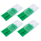 10pcs Queen Bee Cage Plastic Queen Bee Transporting Catcher Beekeeping Supplies Beekeeper Equipment Green