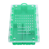 10pcs Queen Bee Cage Plastic Queen Bee Transporting Catcher Beekeeping Supplies Beekeeper Equipment Green