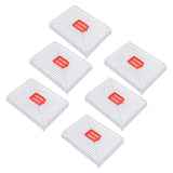 6pcs Plastic Square Buckle Queen Bee Cage Beekeeping Cage for Artificial Swarming Introduction of Queens