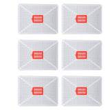 6pcs Plastic Square Buckle Queen Bee Cage Beekeeping Cage for Artificial Swarming Introduction of Queens