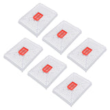 6pcs Plastic Square Buckle Queen Bee Cage Beekeeping Cage for Artificial Swarming Introduction of Queens