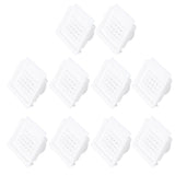 10PCS Beehive Entrance Gates Plastic Bee Hive Nuc Box Ventilation Opening Window for Beekeepers Beekeeping Supplies White