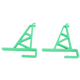 10pcs Beekeeping Bracket Rack Plastic Beehive Frame Holder Stand Beekeeping Equipment Beekeeping Supplies Tool for Beekeepers Green