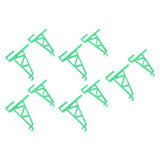10pcs Beekeeping Bracket Rack Plastic Beehive Frame Holder Stand Beekeeping Equipment Beekeeping Supplies Tool for Beekeepers Green