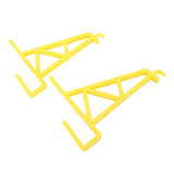 10pcs Beekeeping Bracket Rack Plastic Beehive Frame Holder Stand Beekeeping Equipment Beekeeping Supplies Tool for Beekeepers Yellow