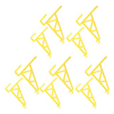 10pcs Beekeeping Bracket Rack Plastic Beehive Frame Holder Stand Beekeeping Equipment Beekeeping Supplies Tool for Beekeepers Yellow