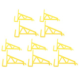 10pcs Beekeeping Bracket Rack Plastic Beehive Frame Holder Stand Beekeeping Equipment Beekeeping Supplies Tool for Beekeepers Yellow