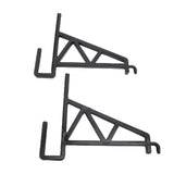 10pcs Beekeeping Bracket Rack Plastic Beehive Frame Holder Stand Beekeeping Equipment Beekeeping Supplies Tool for Beekeepers Black