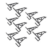 10pcs Beekeeping Bracket Rack Plastic Beehive Frame Holder Stand Beekeeping Equipment Beekeeping Supplies Tool for Beekeepers Black