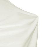 Patio Chair Cover Outdoor Furniture Cover Water and Dust Resistant Oxford Cloth Patio Lawn Furniture Cover Outdoor Chair Cover Beige with Coffee Color