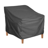 Patio Chair Cover Outdoor Furniture Cover Water and Dust Resistant Oxford Cloth Patio Lawn Furniture Cover Outdoor Chair Cover Black