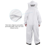 Professional Beekeeping Protective Equipment Bee Keeping Full Body Beekeeper Suit Hat XL