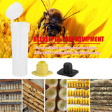 100PCS Beekeeping Rearing Cup Kit Bee Queen Cages Roller Beekeeper Tool Equipment