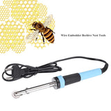 Wire Wheel Electric Heating Embedder Beekeeping Construction Beehive Nest Tools