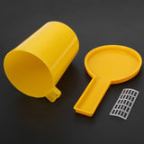 2pcs Beekeeping Honey Entrance Water Drinker Bee Feeder Bottle Set Bowl Tool