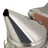 Galvanized Iron Beehive Smoker with Heat Shield Beekeeping Equipment