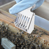 Stainless Steel Queen Bee Catcher Clip Queen Cage Clip Bee Catching Tool for Beekeepers