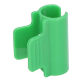 24pcs Greenhouse Clamps Single Head Row Cover Netting Tunnel Hoop Clips Insect Proof Shed Film Shading Net Rod Clips 19mm