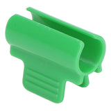 24pcs Greenhouse Clamps Single Head Row Cover Netting Tunnel Hoop Clips Insect Proof Shed Film Shading Net Rod Clips 19mm