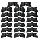 20pcs Heavy Duty Shade Cloth Clips, Black Plastic Lock for Sun Shade Fabric, Garden, Greenhouse, Patio, Plant Netting Cover