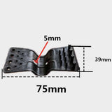 20pcs Heavy Duty Shade Cloth Clips, Black Plastic Lock for Sun Shade Fabric, Garden, Greenhouse, Patio, Plant Netting Cover