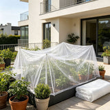 6.5FT x 10FT Garden Netting Ultra Fine Mesh Netting Plant Cover Insect Bird Netting Barrier for Garden Row Cover for Raised Beds/Greenhouse Vegetables Fruits Flowers Trees