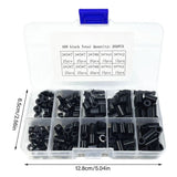200Pcs Black Nylon Standoff Spacer Set, Insulation Column Standoff Spacer Durability Spacers For Electronics DIY Project