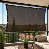 Heavy Duty Sun Shade Net with Grommets, UV Resistant Outdoor Shade Cloth for Patio, Garden, Greenhouse, and Camping Sun Protection, Breathable Mesh Tarp for Cooling and Coverage