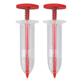 2pcs Seeds Dispenser, Mini Sowing Seed Dispenser Sower Seed Spreader Manual Planter Sowing Seeder Tool