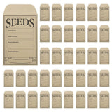 200PCS Seed Packets Envelopes: Self Sealing Kraft Small Seed Envelopes for Seed Storage Resealable Seed Saving Envelopes