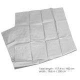Outdoor Sun Shade Sail Canopy Cover 2m x 4m UV Shade Cloth for Garden Patio and Firewood Shelter
