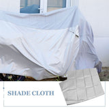 Outdoor Sun Shade Sail Canopy Cover 2m x 4m UV Shade Cloth for Garden Patio and Firewood Shelter