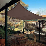 Sun Shade Sail, 95% UV Block, Breathable Heavy Duty Square, Patio Shade Cloth, No Water Pooling, Includes 55in Corner Ropes, Ideal for Patio, Backyard, Pool, Sandbox, 78.74x78.74in